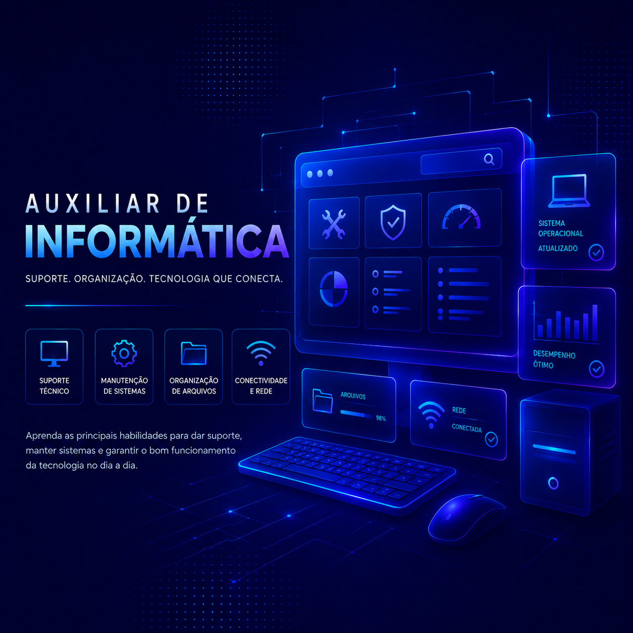 Imagem do curso Auxiliar de Informática