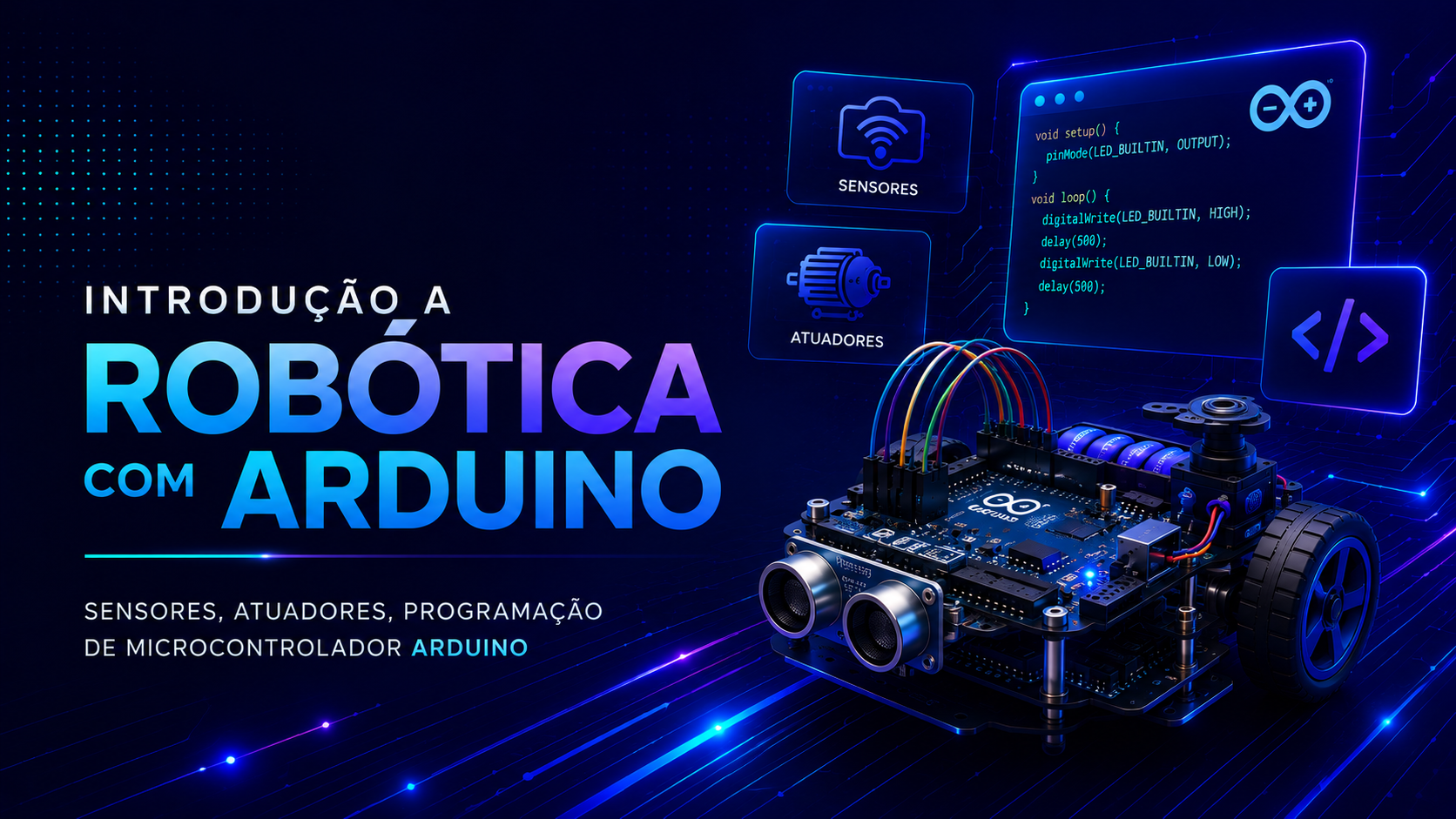 Imagem do curso Introdução à Robótica com Arduino