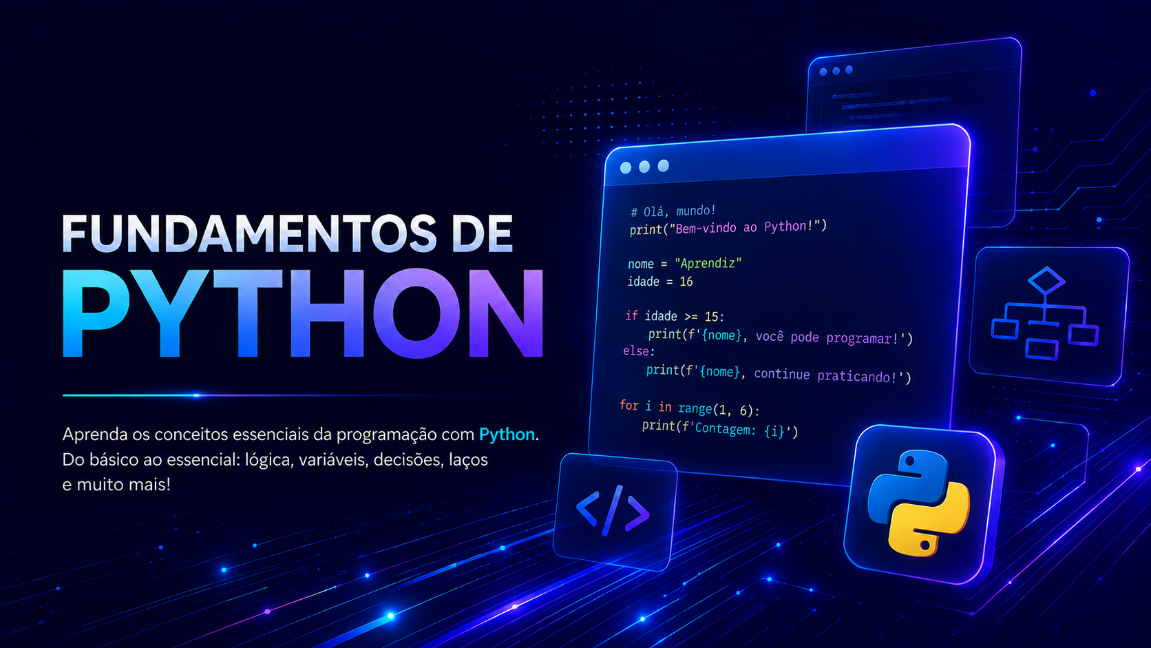 Imagem do curso Fundamentos de Python