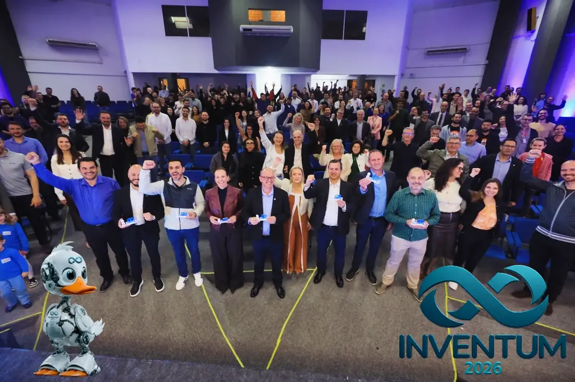 Inventum 2026 é oficialmente lançada em noite de celebração no Centro Regional de Eventos